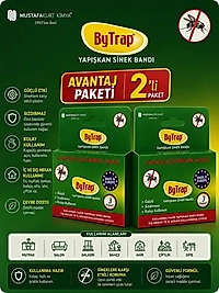 2 Adet Bytrap Yapışkan Sinek Bandı
