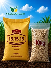 Gübretaş 15.15.15 Kompoze Taban Gübresi - 10 Kg Açık Ambalaj