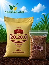 Gübretaş 20.20.0 Kompoze Taban Gübresi 10 Kg  - Açık Ambalaj