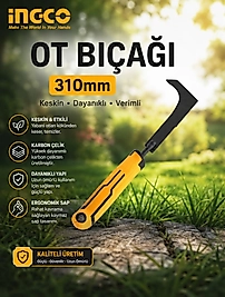 İngco Ot Bıçağı (Yabani  Ot Temizleme ve Kök Sökme Aleti)