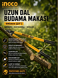 İngco Uzun Dal Budama Makası 690 mm