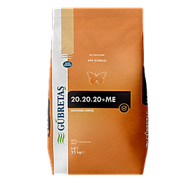20.20.20+ME Toz Gübre - 25 kg (Gübretaş)