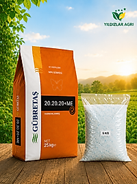 Gübretaş 20.20.20+ME Toz Gübre - 5 kg (Açık Ambalaj)