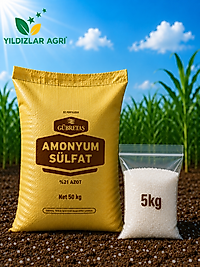 Gübretaş %21 Amonyum Sülfat (Şeker Gübre) - 5 Kg Açık Ambalaj