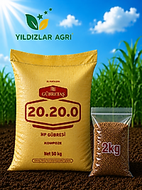 Gübretaş 20.20.0 Kompoze Taban Gübresi 2 Kg  - Açık Ambalaj