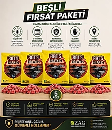 5 Adet RAT'S Death Fare Pastası (8x12,5gr)