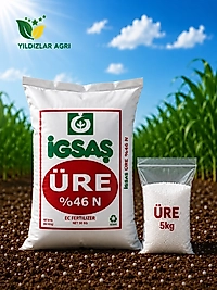 İgsaş %46 N Üre - 5 Kg Açık Ambalaj (Yüksek Azotlu Üst Gübre)