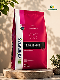 Gübretaş 18.18.18+ME Toz Gübre - 25 kg
