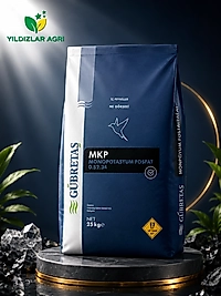 Gübretaş MKP 0.52.34 Toz Gübre - 25 kg (Mono Potasyum Fosfat - Yaprak ve Damlama Gübresi)