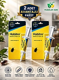 2 Adet Bayer Habitro Maxforce Hamam Böceği Jeli 5 gr