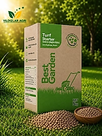 Gübretaş Bahçem Turf Starter 13.18.15+2MgO+10SO3 - 5 KG (Yavaş Salınımlı, Akıllı Çim Başlangıç Gübresi)
