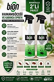 2 Adet Bion Hamam Böceği Ve Karınca Spreyi 450 ML