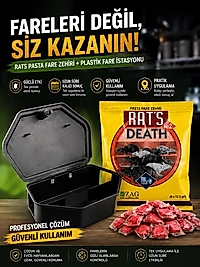 RAT'S Death Fare Pastası + Plastik Fare İstasyonu