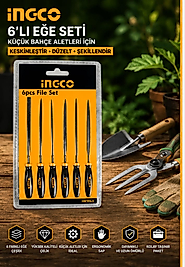 İngco 6'lı Eğe Seti