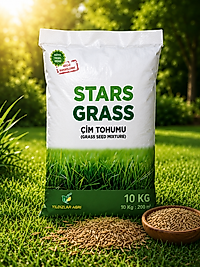 Stars Grass 6'lı Karışım Çim Tohumu - 10 Kg