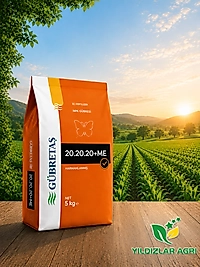 Gübretaş 20.20.20+ME Toz Gübre - 5 kg