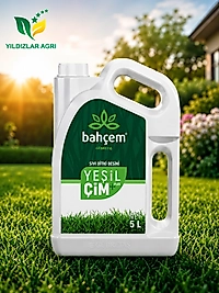 Gübretaş Bahçem Yeşil Çim Plus Sıvı Çim Gübresi - 5Lt