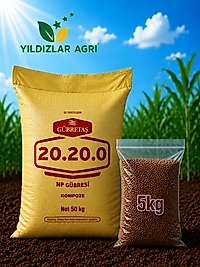 Gübretaş 20.20.0 Kompoze Taban Gübresi 5 Kg  - Açık Ambalaj