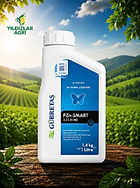 Gübretaş PZn-Smart 3.21.0+ME  1 L (Yüksek Fosfor ve Çinko İçerikli Sıvı Gübre)