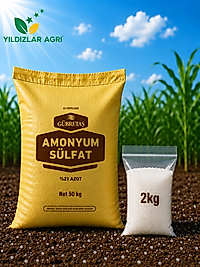 Gübretaş %21 Amonyum Sülfat (Şeker Gübre) - 2 Kg Açık Ambalaj