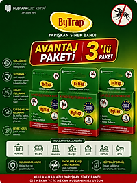 3 Adet Bytrap Yapışkan Sinek Bandı