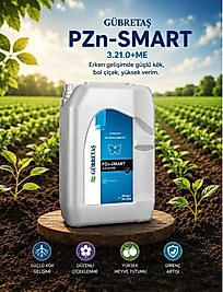 Gübretaş PZn-Smart 3.21.0+ME  20 L (Yüksek Fosfor ve Çinko İçerikli Sıvı Gübre)